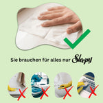 Sleepy Easy Clean Surface Cleaning Towel Herbal Soap Additive 6 Pack 6 * 100 (600 Sheets)