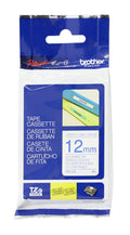 Brother TZE231 TZe-231 P-touch Schriftband (12mm breit, 8m lang, u.a. für Brother PT-H100LB/R, -H105, -E100/VP, -D200/BW/VP, -D210/VP, laminiert) schwarz auf weiß