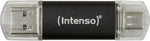 Intenso Twist Line 256 GB, Dual USB-Stick 3.2 Gen 1x1, USB-C und USB-A, 70MB/s, Anthrazit
