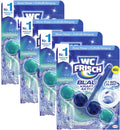 WC FRISCH Kraft Aktiv Blauspüler Ozeanfrische (4x50 g), WC Reiniger mit innovativer Geruchs-Stopp-Formel, Duftsteine für extra Frische und eine sichtbare Reinigung