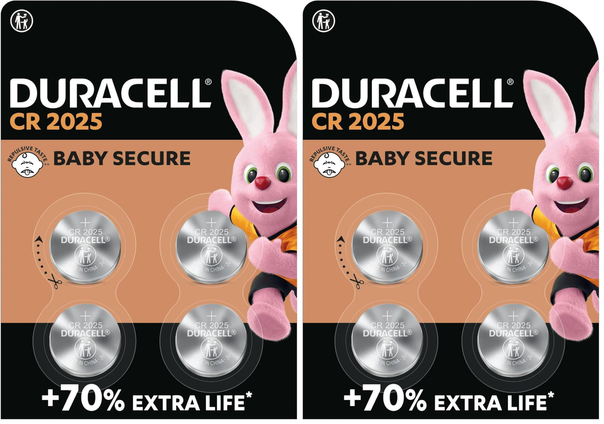 Duracell CR2450 Knopfzellen (2 Stück), CR 2450 Lithium-Knopfzellen 3 V