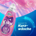 Coral Magic Wash Quick & Care Waschmittel Color Protection Flüssigwaschmittel für 15 Minuten Kurzwäsche mit PRO-S Technologie 54 WL