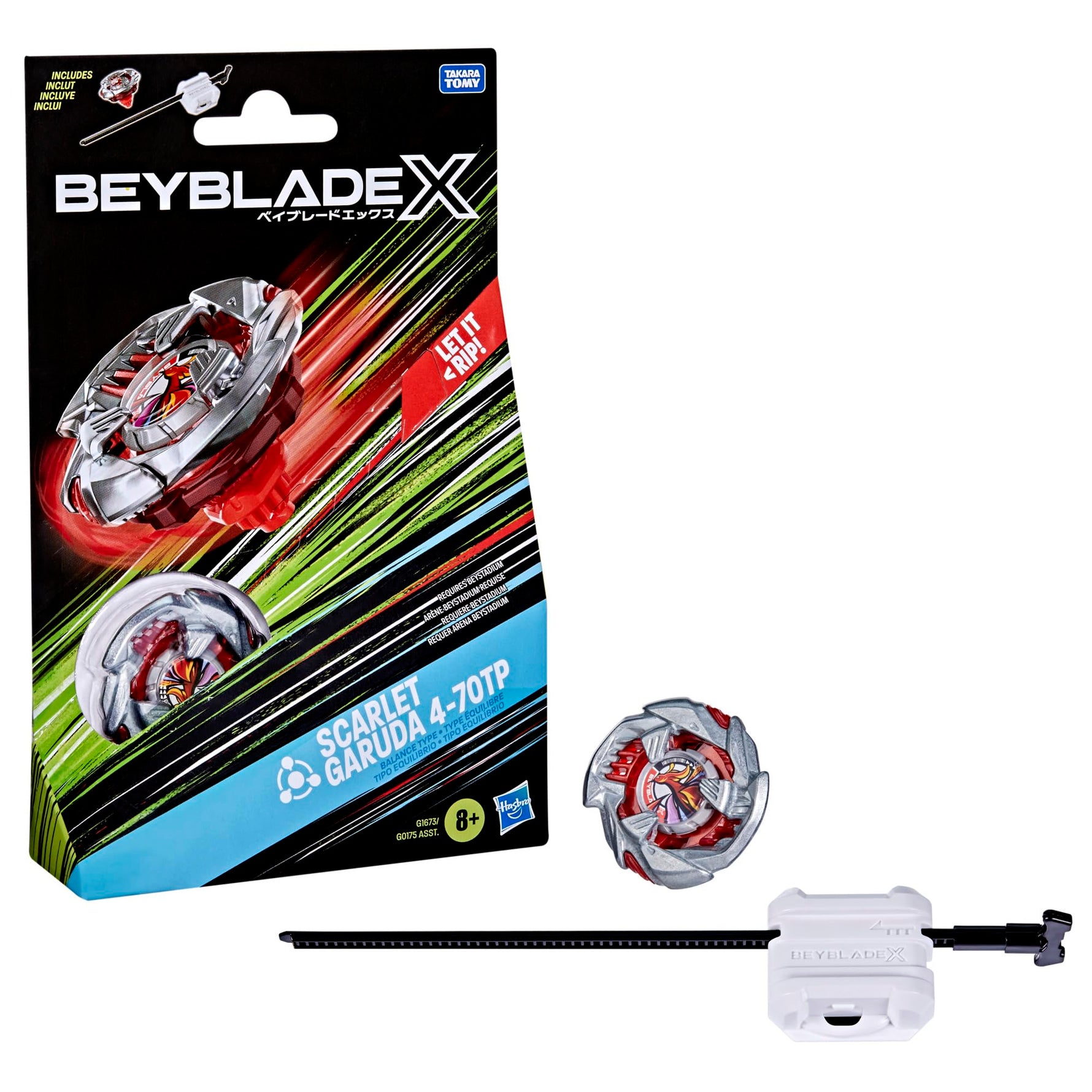 Hasbro Beyblade X Buster Dran 1-60A UX Starter Pack, Kreisel und Starter