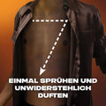 Axe Bodyspray Dark Temptation Deo ohne Aluminium sorgt 48 Stunden lang für effektiven Schutz vor Körpergeruch 3x 150 ml