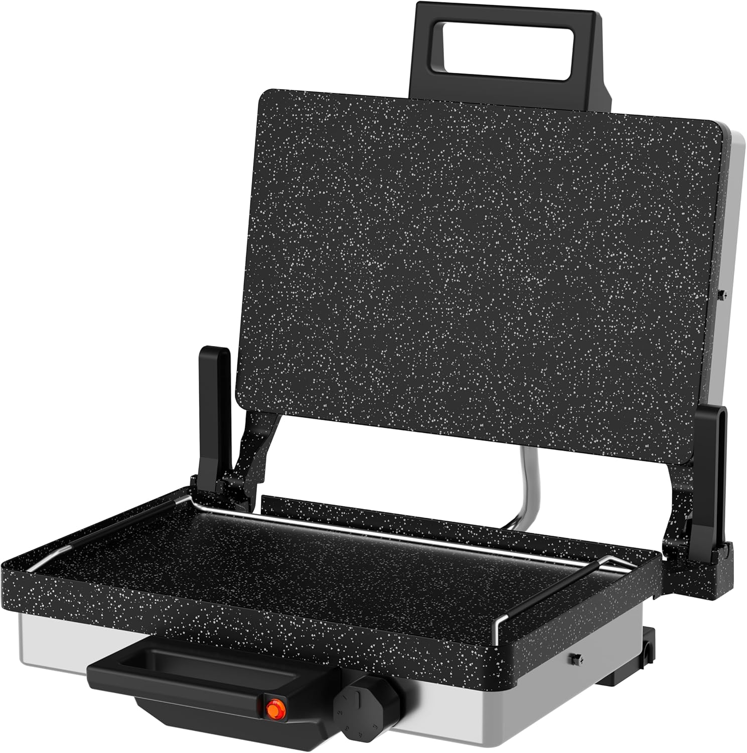 Roland Germany Multigrill Granit 2000W Kontaktgrill Ð 5 Stufen, 34,8_22,8 cm