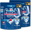 Finish Quantum Infinity Shine Spülmaschinentabs – kraftvolle Reinigung, Fettlösekraft und Glanz – 2x 83 Finish Caps