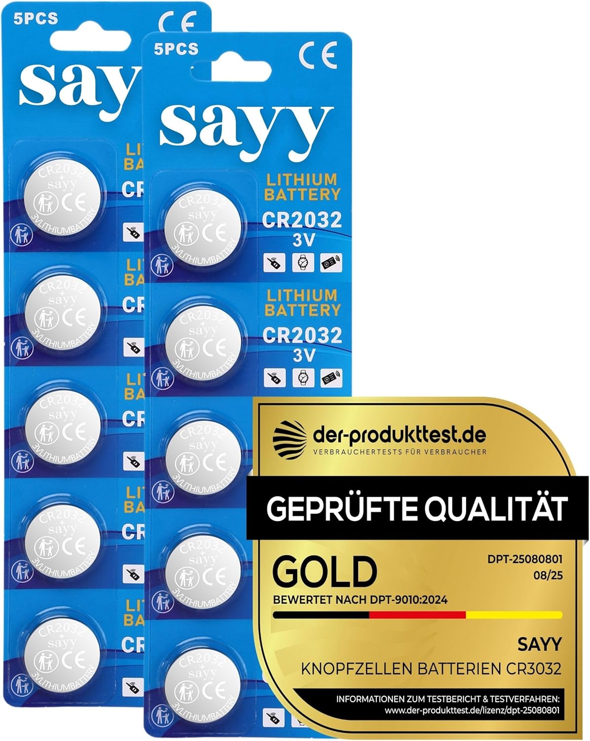 20er Pack CR2032 Wagenzubehör Batterien 3V