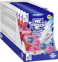 WC FRISCH Kraft Aktiv Blauspüler Ozeanfrische (4x50 g), WC Reiniger mit innovativer Geruchs-Stopp-Formel, Duftsteine für extra Frische und eine sichtbare Reinigung