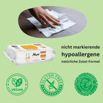 Sleepy Easy Clean Surface Cleaning Towel Herbal Soap Additive 6 Pack 6 * 100 (600 Sheets)