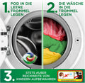 Ariel Waschmittel Pods All-in-1, Flüssigwaschmittel Kapseln 50 Waschladungen, Universal+, Kraftvolle Fleckentfernung ab der 1. Wäsche