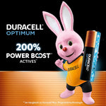 DURACELL Optimum AA-Batterien (4er-Pack) – Alkaline-Batterien 1,5 V