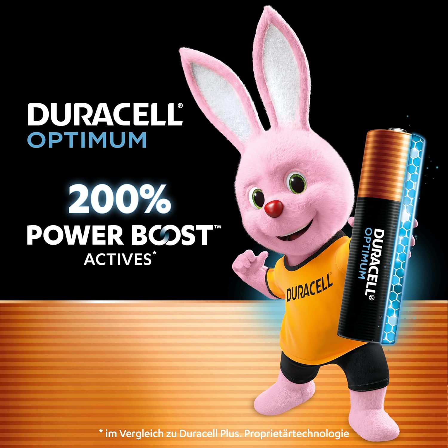 DURACELL Optimum AA-Batterien (4er-Pack) – Alkaline-Batterien 1,5 V