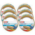 tesa Doppelseitiges Klebeband Universal - Vielseitiges Klebeband für Verpackungen, Deko und Teppiche oder zum Basteln - 5 m x 50 mm