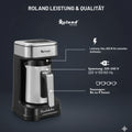 Roland Germany TŸrkische Kaffeekanne (Cezve) Ð silber, Edelstahl (Set)