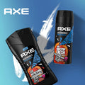 Axe Bodyspray Skateboard & Fresh Roses Deo ohne Aluminium sorgt 48 Stunden lang für effektiven Schutz vor Körpergeruch 150 ml