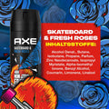 Axe Bodyspray Skateboard & Fresh Roses Deo ohne Aluminium sorgt 48 Stunden lang für effektiven Schutz vor Körpergeruch 150 ml