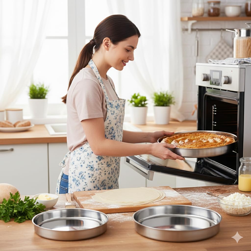 Roland Germany Backofenblech Set 3-teilig – hochwertig, antihaft & langlebig