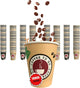 Roland Germany Coffee-to-go Becher 200ml Ð 1000 StŸck, geschmacksneutral & hitzebestŠndig
