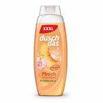 Limendahome Duschdas Duschgel Pfirsich XXXL mit verwöhnender Duftformel, 675 ml, fruchtig-vitalisierend, pH-hautneutral.