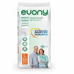 Limendahome Evony Inkontinenz-Pants für Erwachsene, Größe L, 30 Stück, atmungsaktiv, geruchskontrollierend, mit Vitamin E und Aloe Vera.