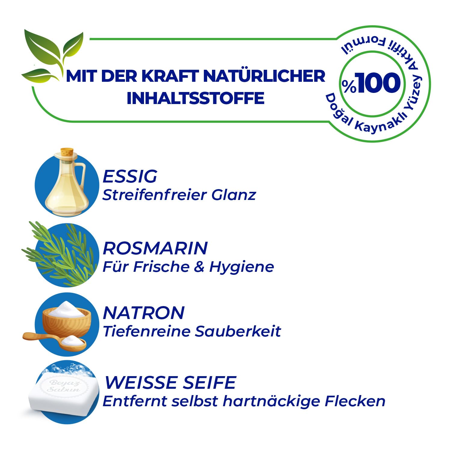 Bingo Streifenfrei Oberflächenreinigungstücher – Schnell trocknend, Lavendel (1 Stück)